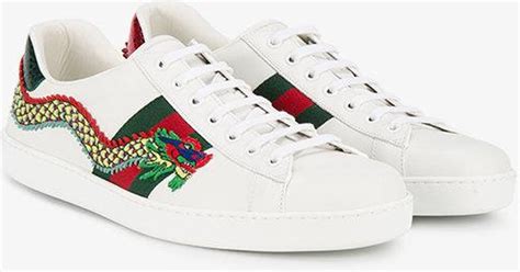 gucci dragon ace replica|gucci silver dragon embroidery.